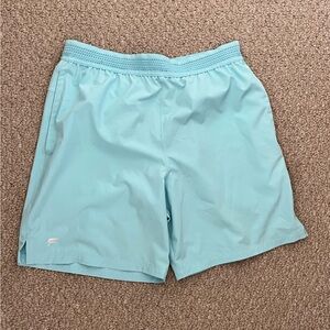 Fabletic Blue Athletic Men’s Shorts 7” Inseam